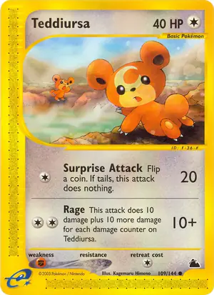 Teddiursa 109/182