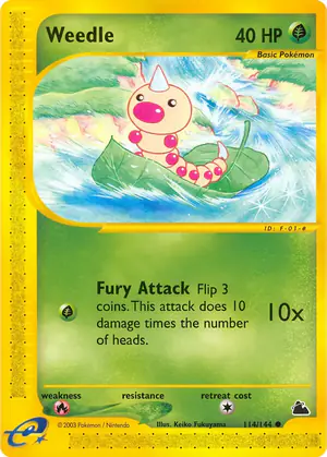 Weedle 114/182