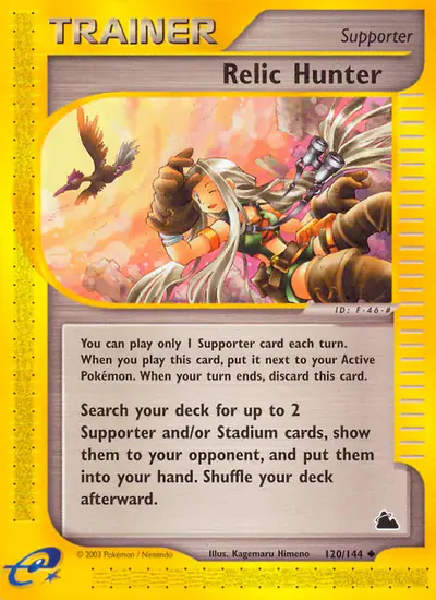 Image de la carte Pokemon Relic Hunter 120/182