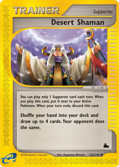 Carte Pokémon Desert Shaman 123/182 — Skyridge