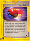 Image de la carte Fast Ball 124/182