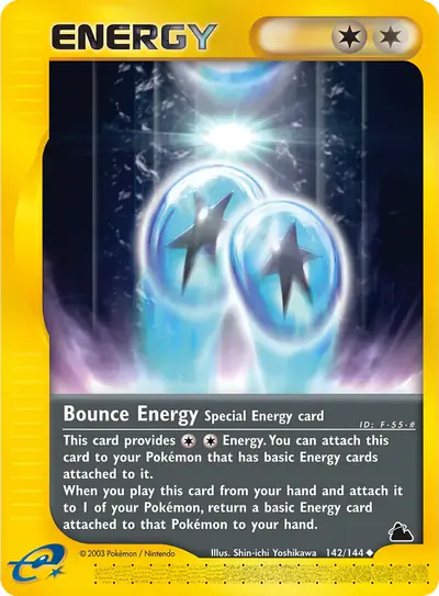 Carte Pokémon Bounce Energy 142/182 — Skyridge