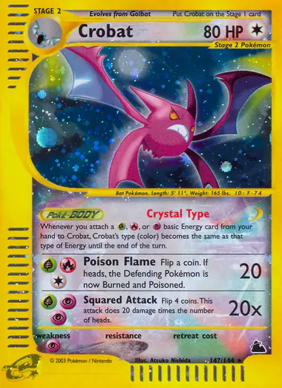 Image de la carte Pokemon Crobat 147/182