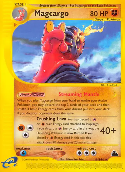Image de la carte Pokemon Volcaropod 18/182