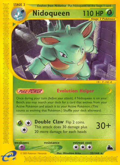 Image de la carte Pokemon Nidoqueen 22/182