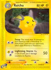 Image de la carte Raichu 27/182