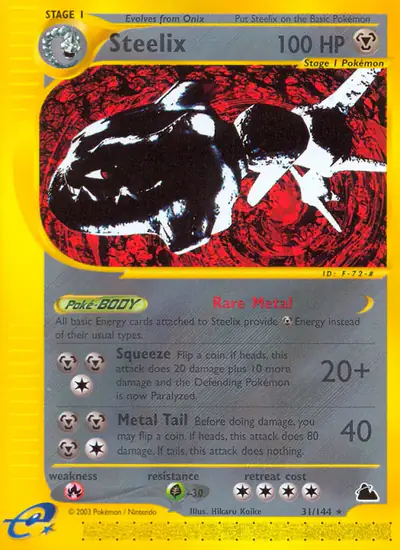 Image de la carte Pokemon Steelix 31/182