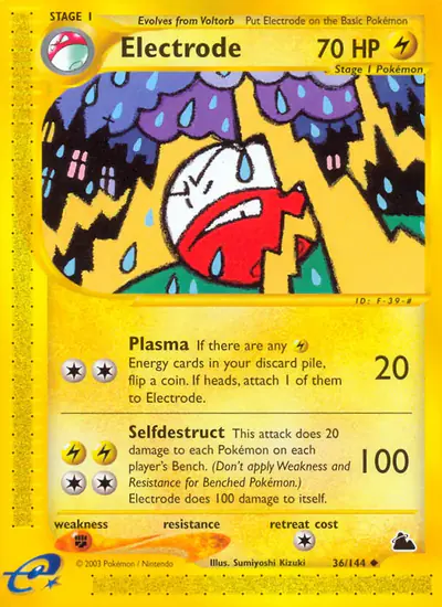 Image de la carte Pokemon Électrode 36/182