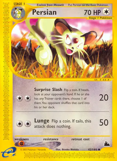 Image de la carte Pokemon Persian 42/182