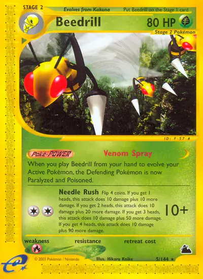 Image de la carte Pokemon Beedrill 5/182