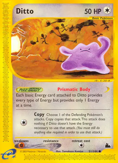 Image de la carte Pokemon Ditto 51/182