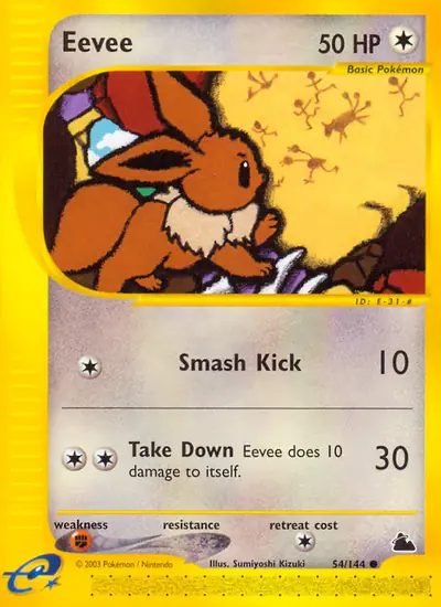 Image de la carte Pokemon Évoli 54/182