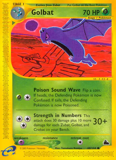 Image de la carte Pokemon Golbat 60/182