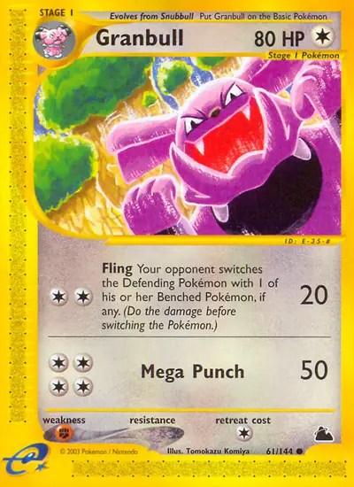 Image de la carte Pokemon Granbull 61/182