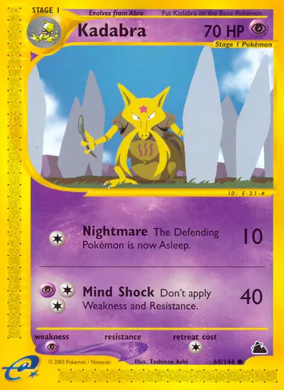 Image de la carte Pokemon Kadabra 69/182