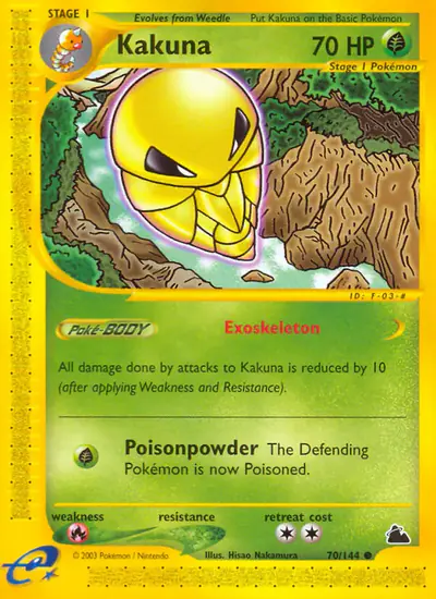 Image de la carte Pokemon Kakuna 70/182
