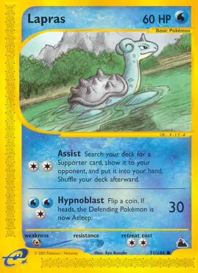 Image de la carte Pokemon Lapras 71/182