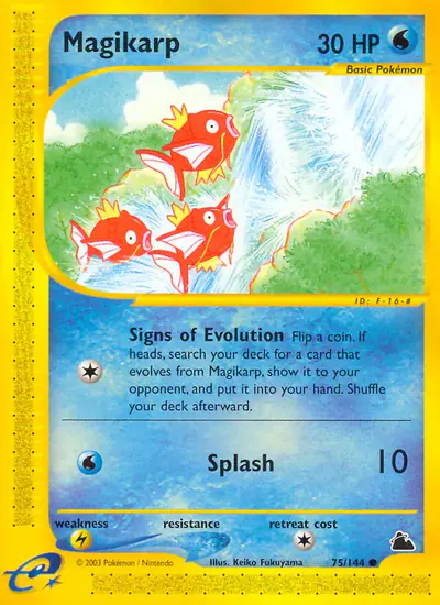 Image de la carte Pokemon Magicarpe 75/182