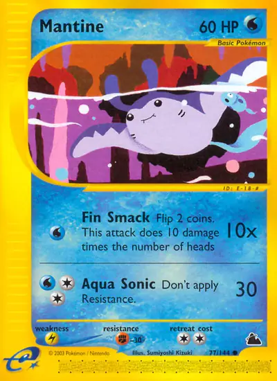 Image de la carte Pokemon Mantine 77/182