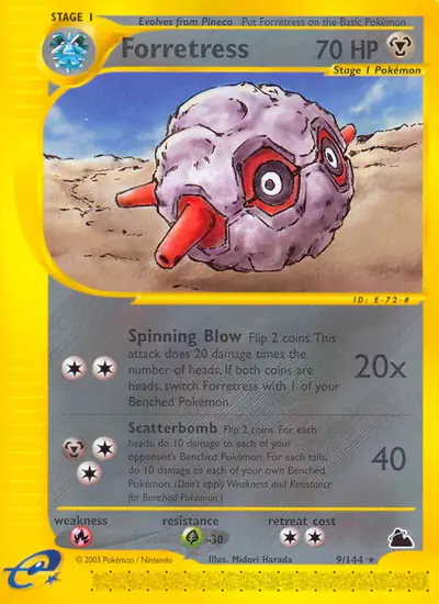 Image de la carte Pokemon Forretress 9/182