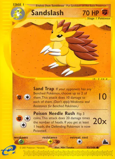 Image de la carte Pokemon Sandslash 93/182