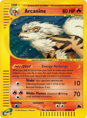 Arcanine H2/182