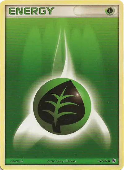 Image de la carte Pokemon Énergie Plante 104/109