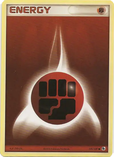 Image de la carte Pokemon Énergie Combat 105/109