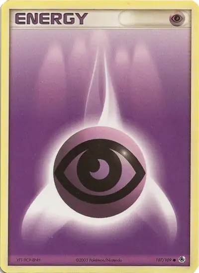 Image de la carte Pokemon Énergie Psy 107/109