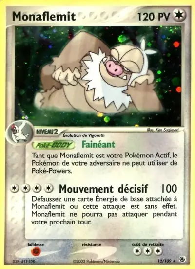 Image de la carte Pokemon Monaflemit 12/109