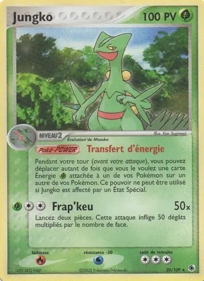 Image de la carte Pokemon Jungko 20/109