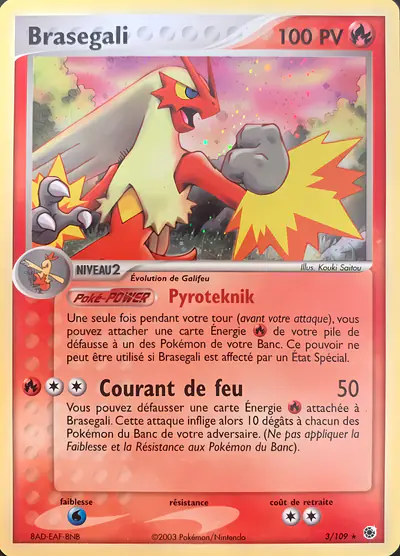 Image de la carte Pokemon Brasegali 3/109