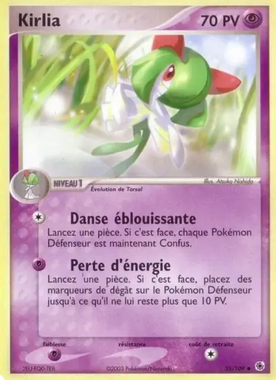 Image de la carte Pokemon Kirlia 35/109