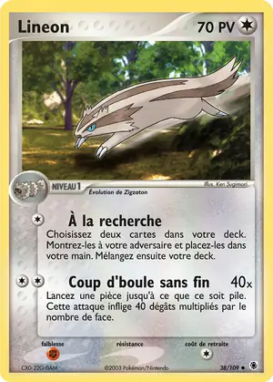 Lin&eacute;on 38/109