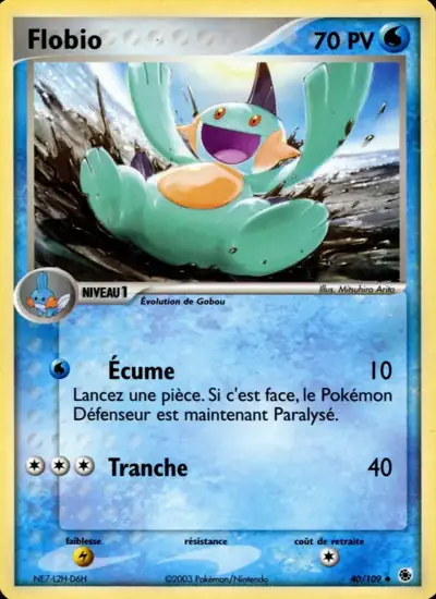 Image de la carte Pokemon Flobio 40/109
