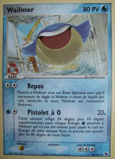 Image de la carte Pokemon Wailmer 48/109
