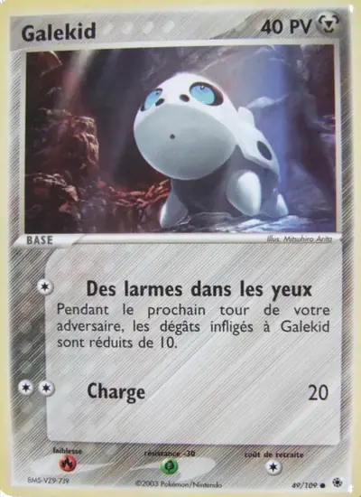 Image de la carte Pokemon Galekid 49/109