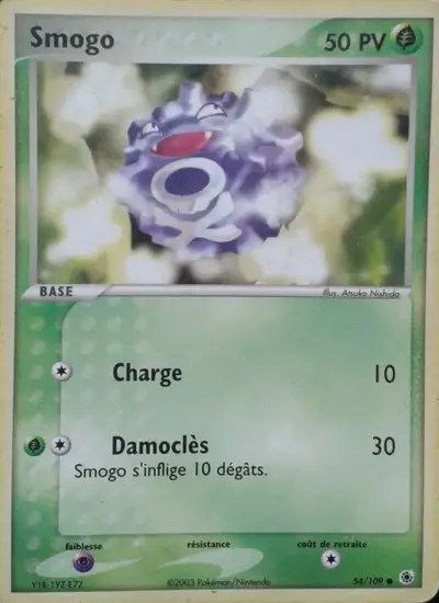 Image de la carte Pokemon Smogo 54/109