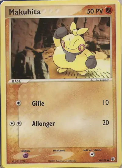 Image de la carte Pokemon Makuhita 56/109
