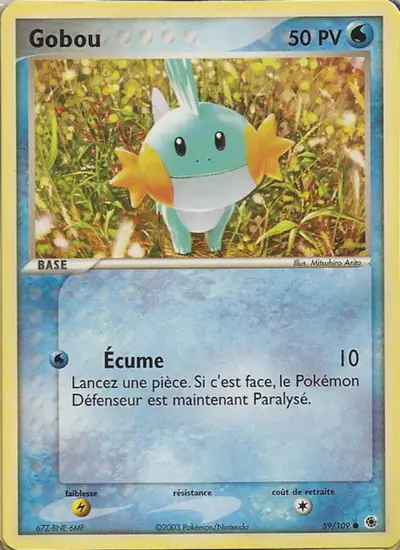 Image de la carte Pokemon Gobou 59/109