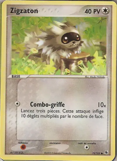 Image de la carte Pokemon Zigzaton 79/109