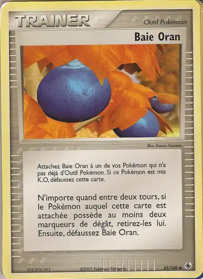 Image de la carte Pokemon Baie Oran 85/109