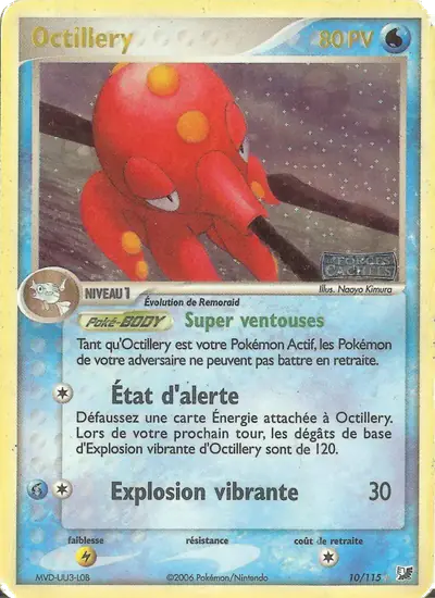 Image de la carte Pokemon Octillery 10/115