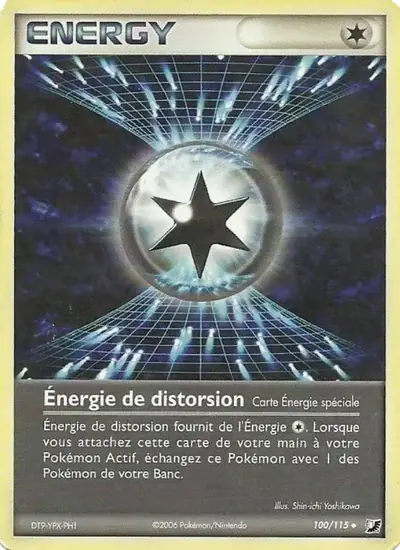Image de la carte Pokemon Énergie de distorsion 100/115
