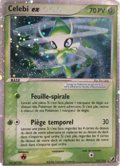 Image de la carte Pokemon Celebi ex 117/115
