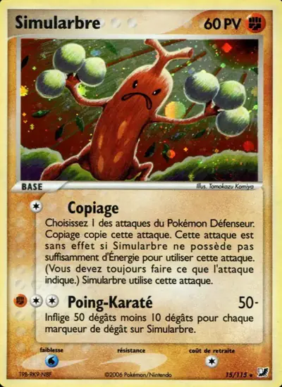 Image de la carte Pokemon Simularbre 15/115