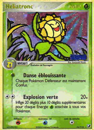 Image de la carte Pokemon Heliatronc 16/115