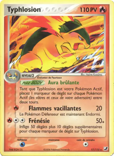 Image de la carte Pokemon Typhlosion 17/115