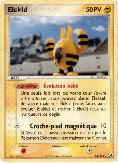 Image de la carte Pokemon Elekid 23/115