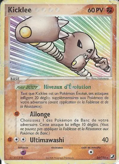 Image de la carte Pokemon Kicklee 25/115